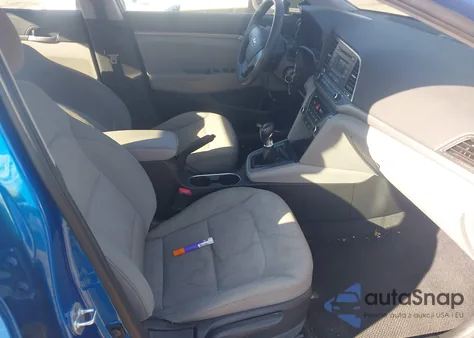 2017 Hyundai Elantra Se из США, поврежденный, VIN 5NPD74LF6HH074638